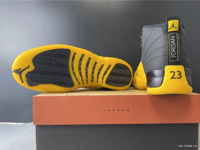 Chep Onekick University 130690-070 Air Black 12 Retro Gold Jordan 0820